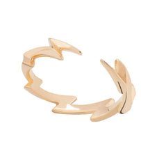 Scream Pretty - Gold Plated Lightning Bolt Stacking Ring