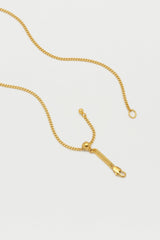 Estella Bartlett Celestial CZ Pendant Chain Necklace - 18 Gold Plated