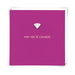 Redback Cards - Yay! You’re Engaged Gem Card