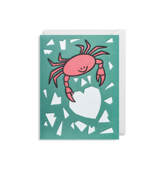 Lagom Design Crab Mini Card