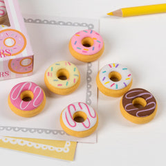 Rex London - Set Of 6 Scented Doughnut Erasers