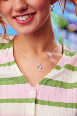 Estella Bartlett - Silver Plated Star Concave Necklace