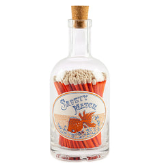 Archivist Luxury Glass Bottle Matches - The Goldfish