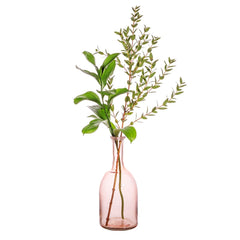 Sass & Belle Tanvi Recycled Glass Bud Vase Pale Pink