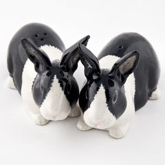 Quail Ceramics Rabbit Salt and Pepper Shakers