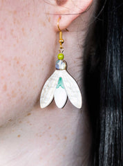 Tatty Devine - Spring Snowdrop Earrings