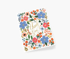 Rifle Paper Wild Rose Thank You Box of 8