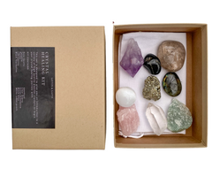 Lotus & Lapis Crystal Healing Kit