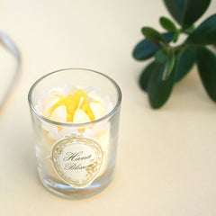 Hana Blossom - White Chrysanthemum Votive Candle