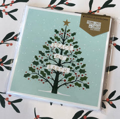 Young lives vs Cancer Christmas tree card pack