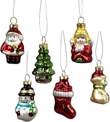 Sass and Belle Mini Christmas Character Shaped Baubles