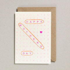 Petra Boase Mother’s Day Word Search Card