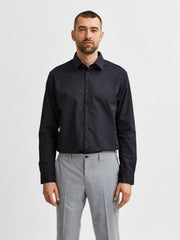 Selected Homme Slim Ethan Long Sleeve Shirt - Black