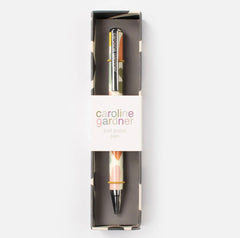 Caroline Gardner - Multi Hearts Boxed Pen