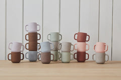 OYOY Mini Kappu Cup Clay / Pale Mint - Set of 2