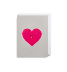 Lagom Design Little Pink Heart Mini Card