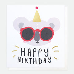 Caroline Gardner - Party Koala Birthday Card