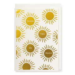 Archivist Press Thank You Sun Card