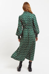 Louche Tabitha Retro Cubes Dress