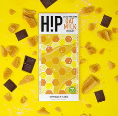 Salted Honeycomb Oat Milk Chocolate Single Bar