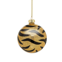 Sass and Belle Tiger Stripe Christmas Bauble