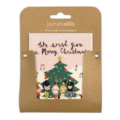 James Ellis Carol Singers Mini Pack Christmas Cards