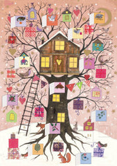 Roger La Borde Christmas Advent Card - Treehouse