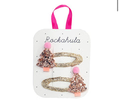 Rockahula Rose Gold Christmas Tree Clips