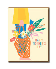 Flowers For Mum Card - 1973