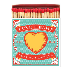 Archivist Love Heart Luxury Matches