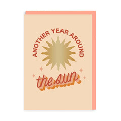Ohh Deer Another Year Around The Sun Birthday Card