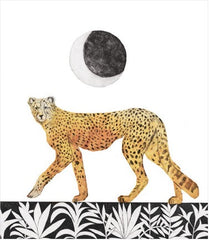 Canns Down Press - Cheetah Greeting Card by Beatrice Forshall