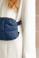 Tinne + Mia Cilou Puffy Belt Bag - Dutch Blue