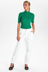 Numph Nustormy Jeans - Bright White