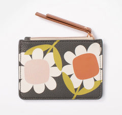 Caroline Gardner - Big Flower Short Patch Purse
