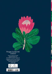 Roger La Borde Pink Floral Happy Birthday Card