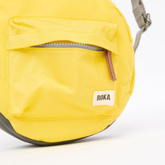 Roka Paddington B Sustainable Nylon Lemon Crossbody Bag