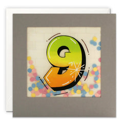 James Ellis Age 9 Graffiti Shakies Card