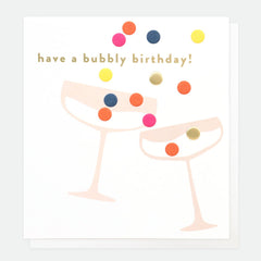 Caroline Gardner - Bubbly Birthday Card
