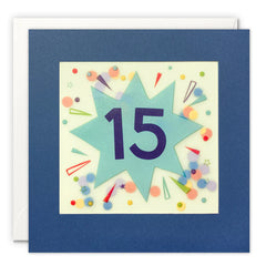 James Ellis Shakies - 15th Birthday Card