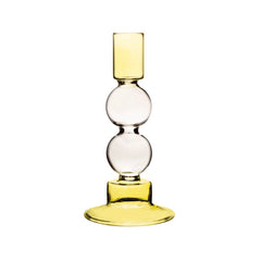Sass & Belle Bubble Olive & Grey Two Tone Candle Holder