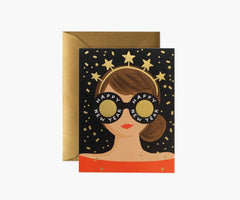 Rifle Paper - Girl New Year Card