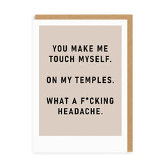 Ohh Deer - F*cking Headache Card