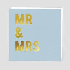 Mr & Mrs - Redback Cards
