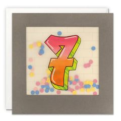 James Ellis Age 7 Graffiti Shakies Card