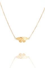 Amanda Coleman Gold Butterfly Necklace