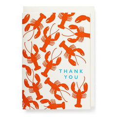 Archivist Lobster Thank You Card
