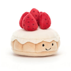 Jellycat Patisserie Pretty Tarte Aux Fraises