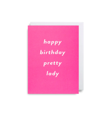 Lagom Design -  Pretty Lady Mini Card