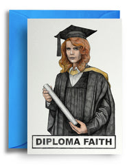 Quite Good Cards - Diploma Faith